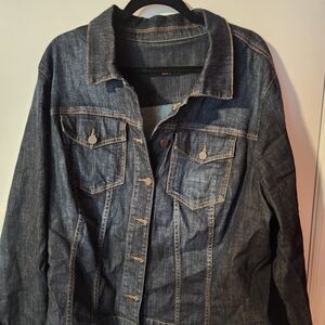 Kut From The Cloth Dark Wash Women's Denim Jacket